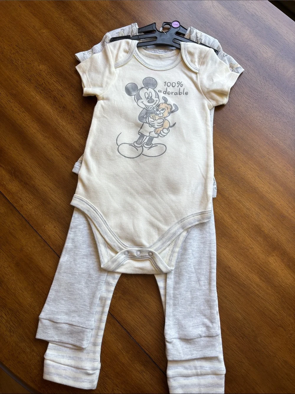 Disney Mickey Mouse Pants & Bodysuits Sets